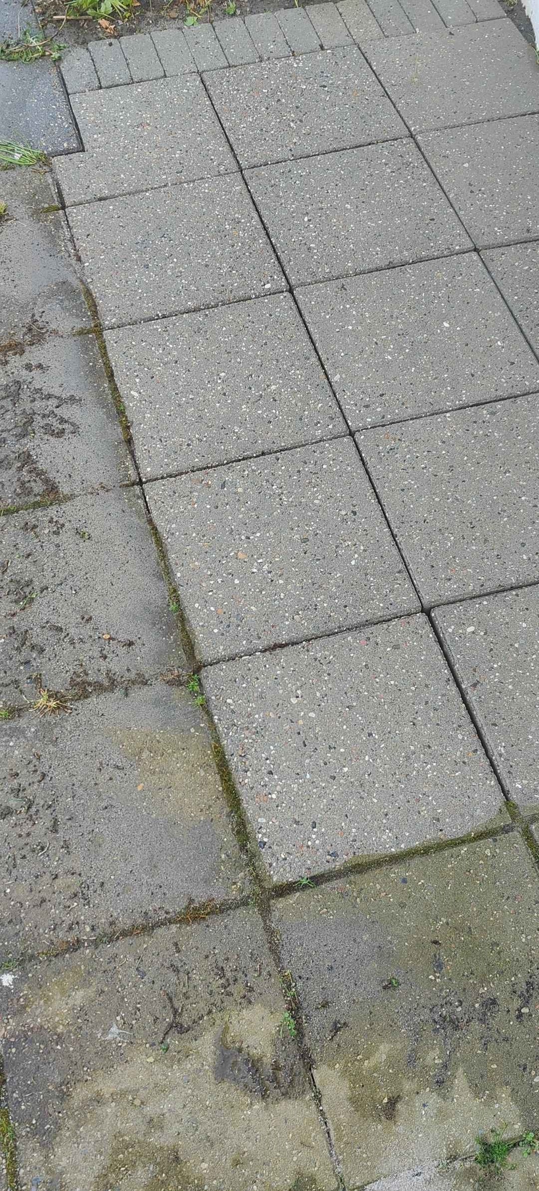 Højtryksrensning af fliser og belægninger på Fyn